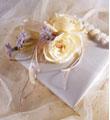 The FTD� Ivory Rose Handbag Decoration