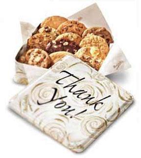 Mrs. Fields Thank You Tin - 1 Dozen